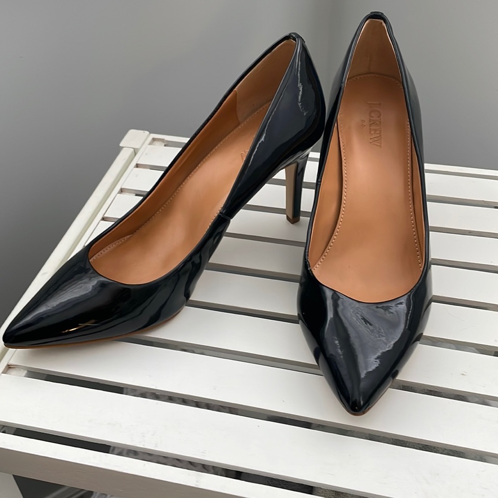 J. Crew Patent pumps